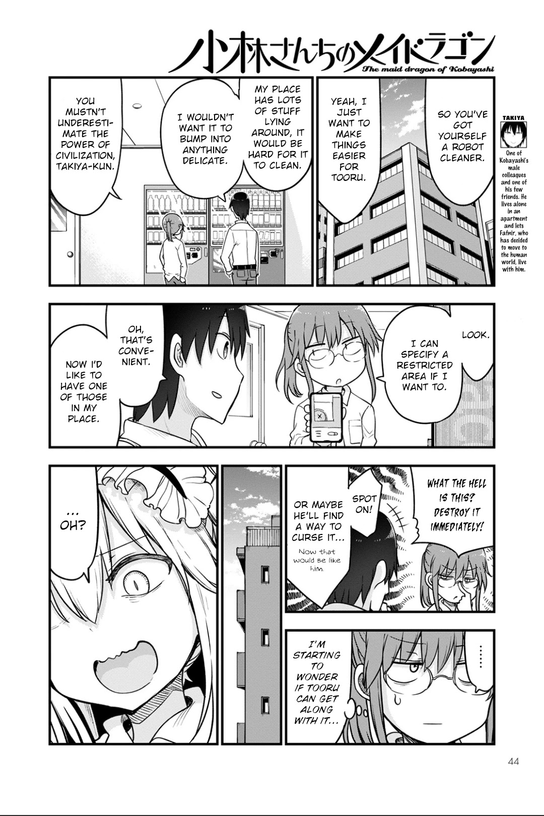 Kobayashi-san Chi no Maid Dragon chapter 115 page 6