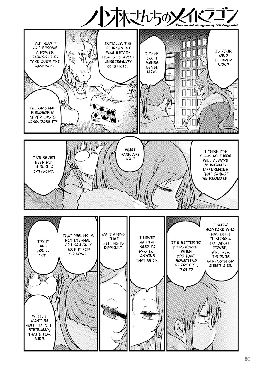 Kobayashi-san Chi no Maid Dragon chapter 127 page 10