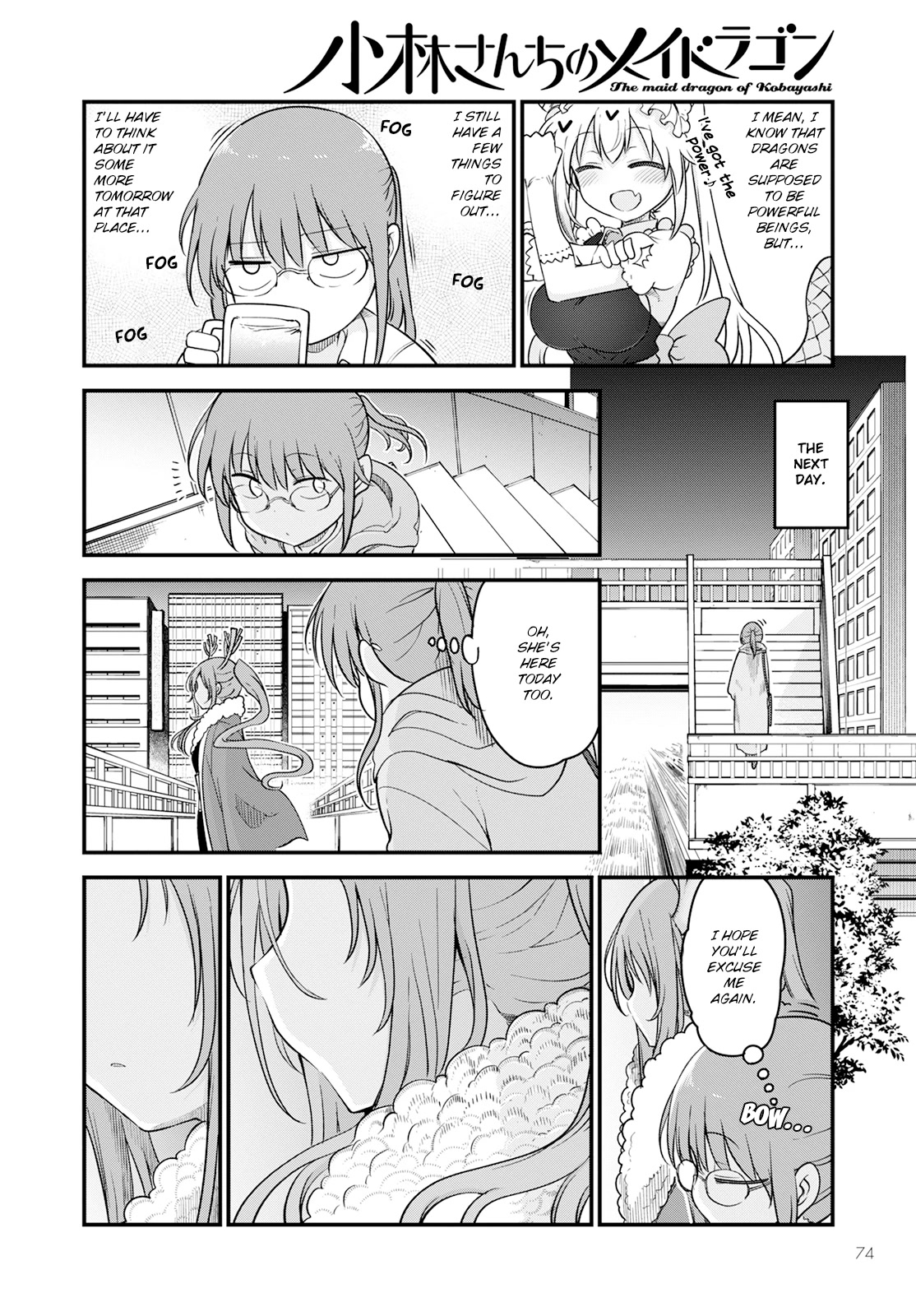 Kobayashi-san Chi no Maid Dragon chapter 127 page 4