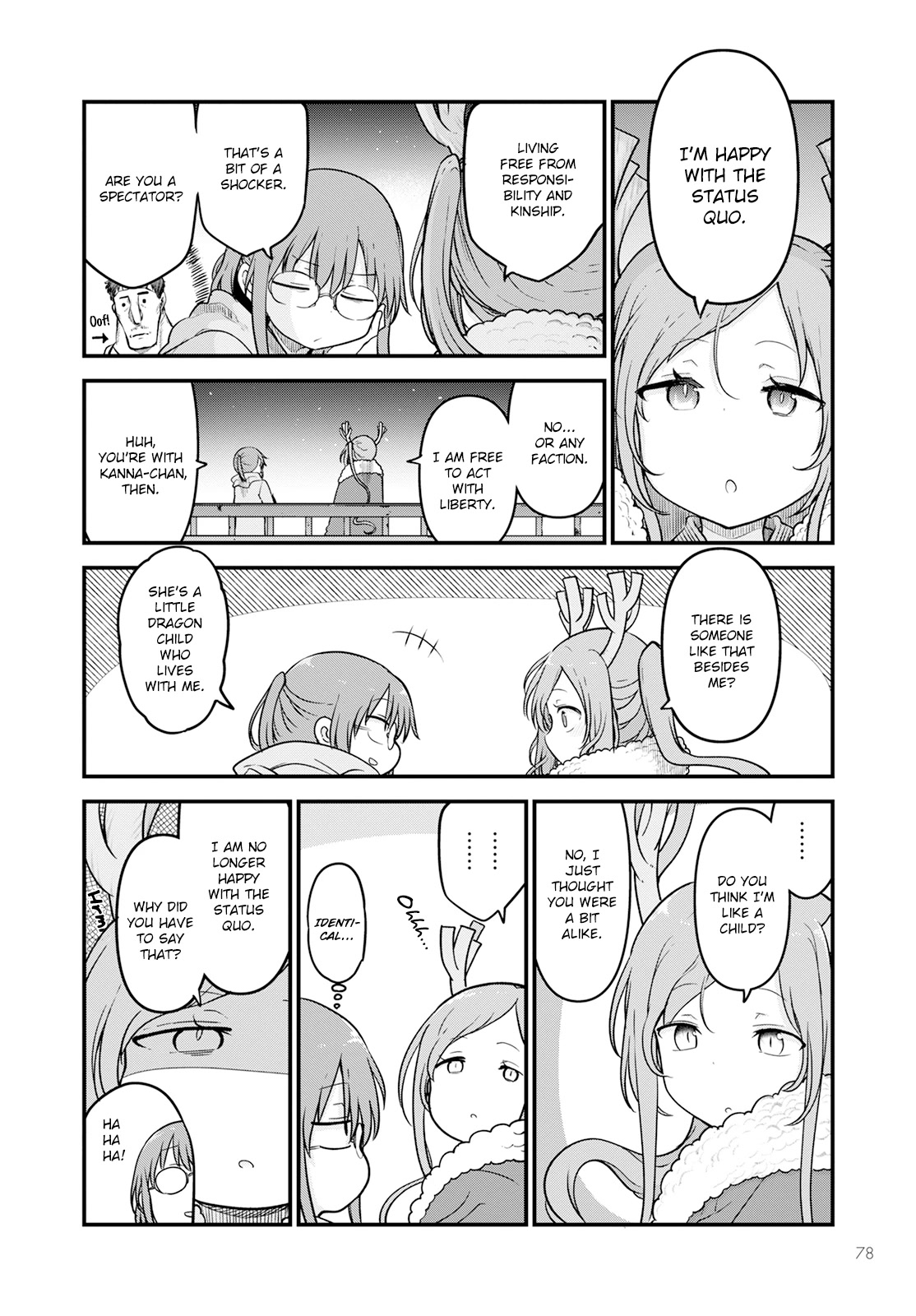 Kobayashi-san Chi no Maid Dragon chapter 127 page 8