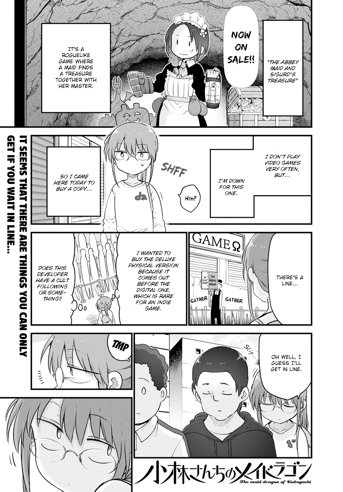 Kobayashi-san Chi no Maid Dragon chapter 129 page 1