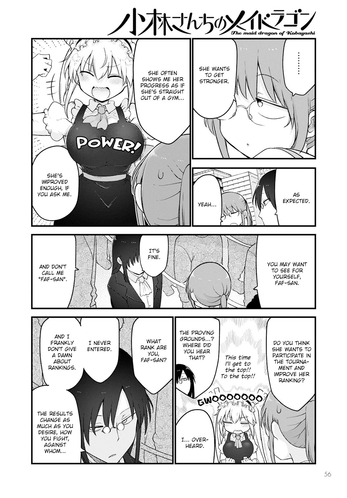 Kobayashi-san Chi no Maid Dragon chapter 129 page 4