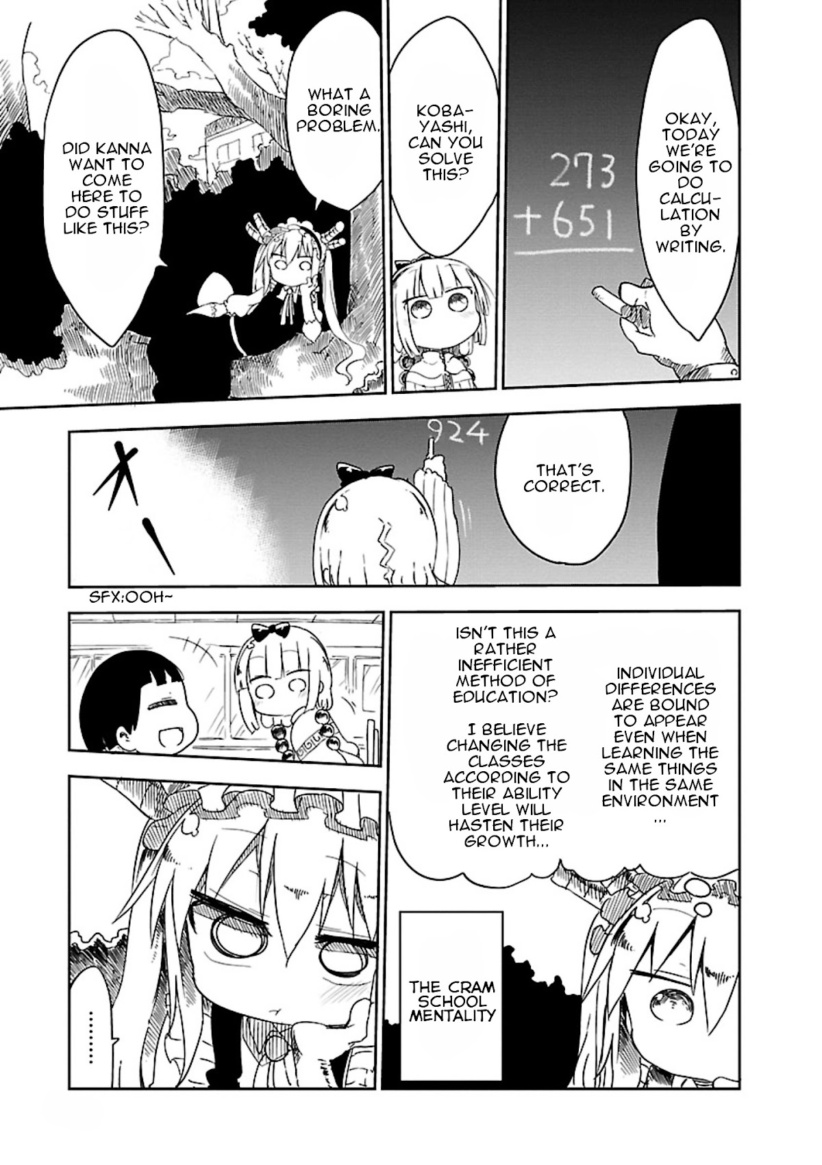 Kobayashi-san Chi no Maid Dragon chapter 13 page 5