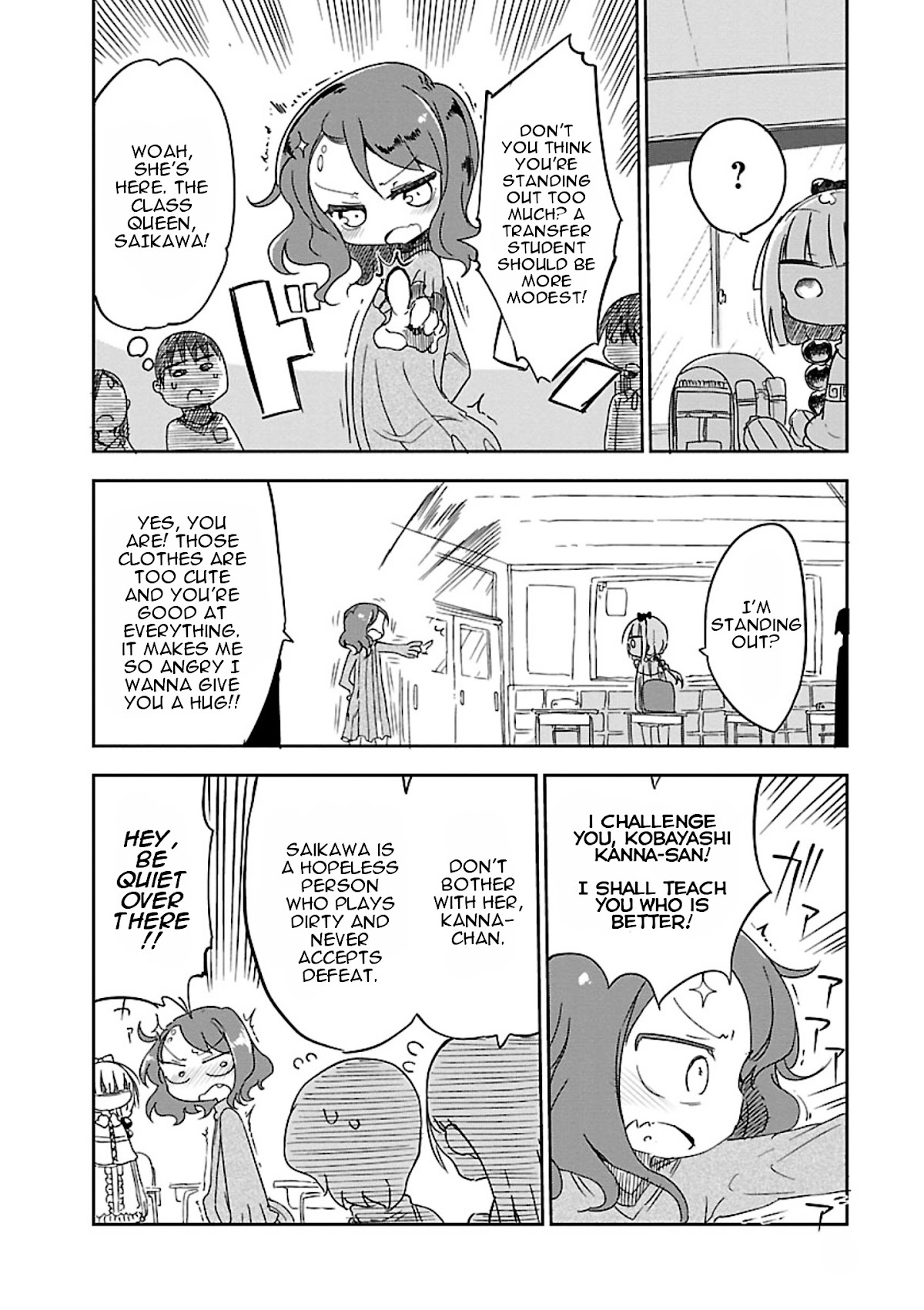 Kobayashi-san Chi no Maid Dragon chapter 13 page 8