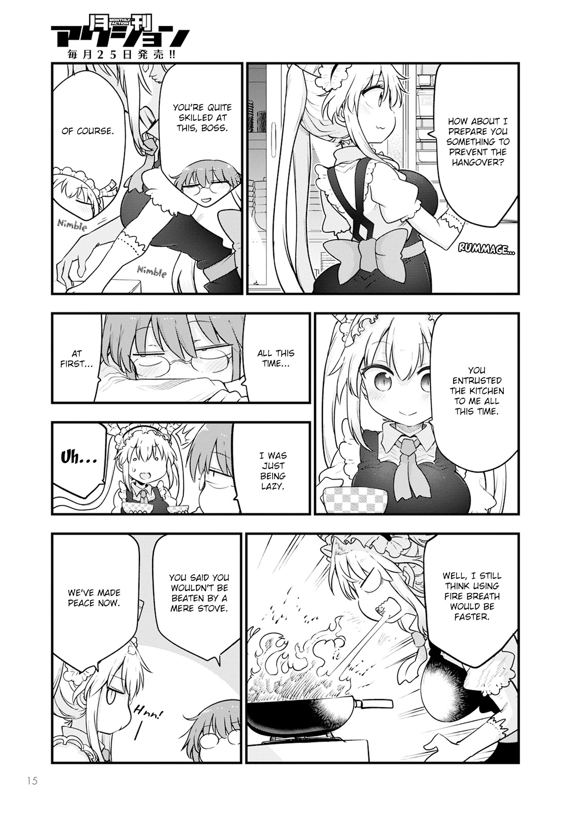 Kobayashi-san Chi no Maid Dragon chapter 132 page 5