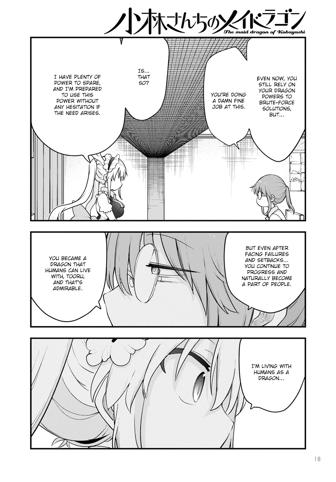 Kobayashi-san Chi no Maid Dragon chapter 132 page 8