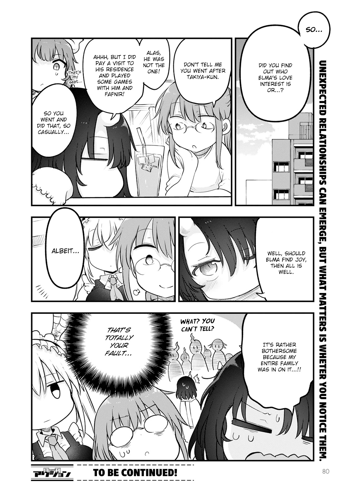 Kobayashi-san Chi no Maid Dragon chapter 133 page 14