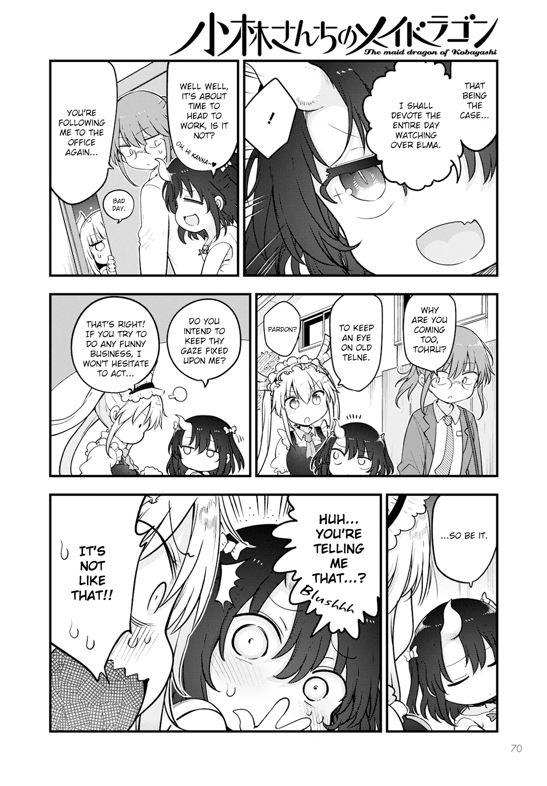 Kobayashi-san Chi no Maid Dragon chapter 133 page 4