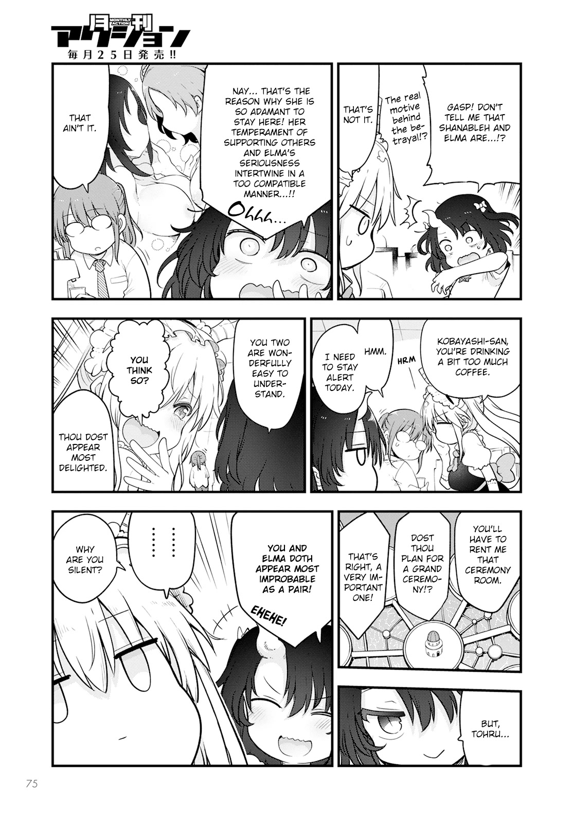 Kobayashi-san Chi no Maid Dragon chapter 133 page 9