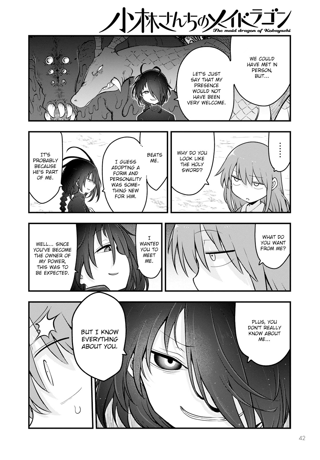 Kobayashi-san Chi no Maid Dragon chapter 135 page 6