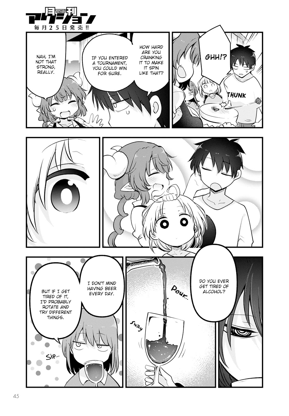 Kobayashi-san Chi no Maid Dragon chapter 135 page 9