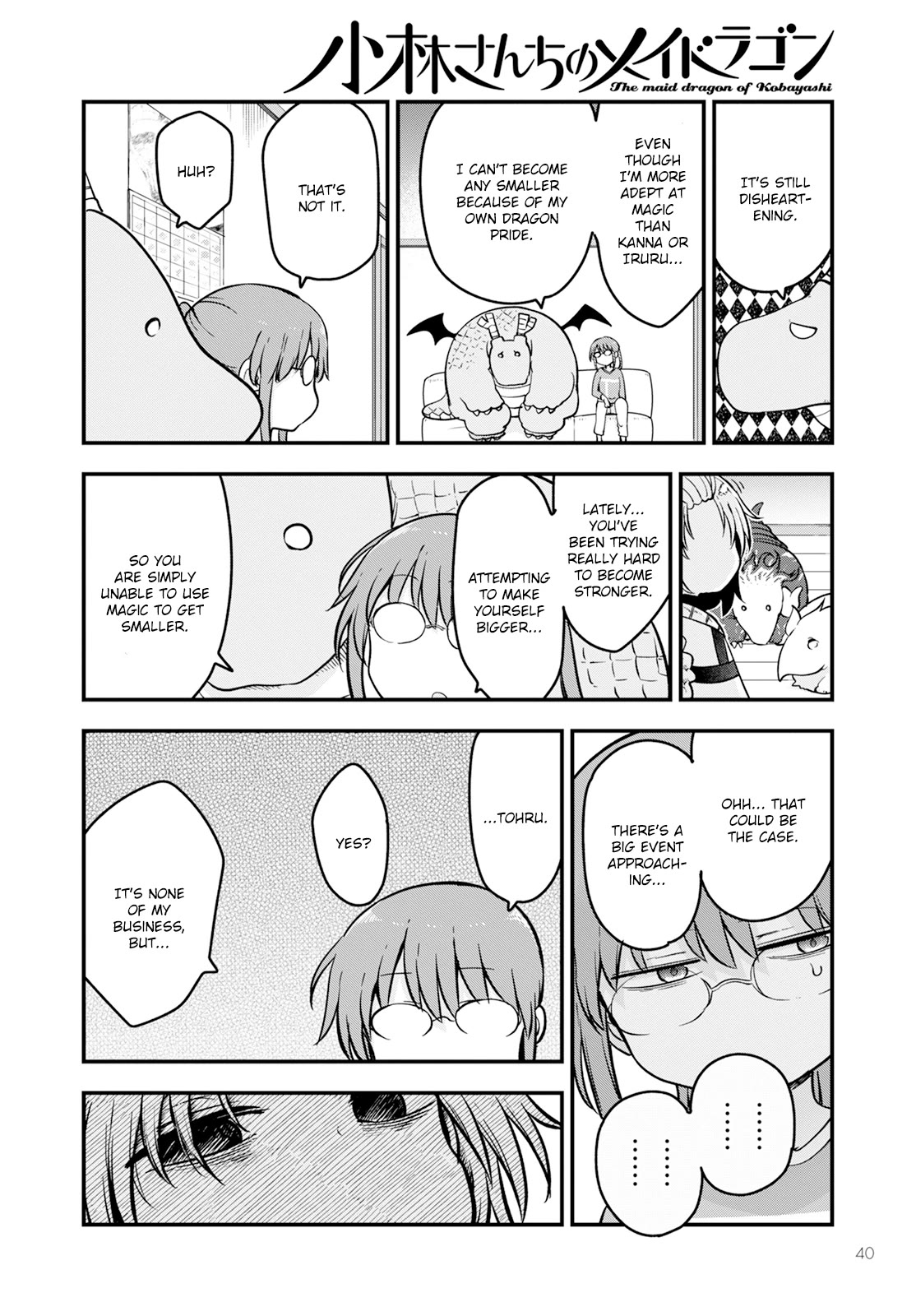 Kobayashi-san Chi no Maid Dragon chapter 140 page 10