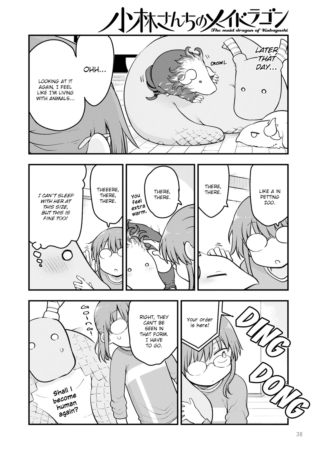 Kobayashi-san Chi no Maid Dragon chapter 140 page 8