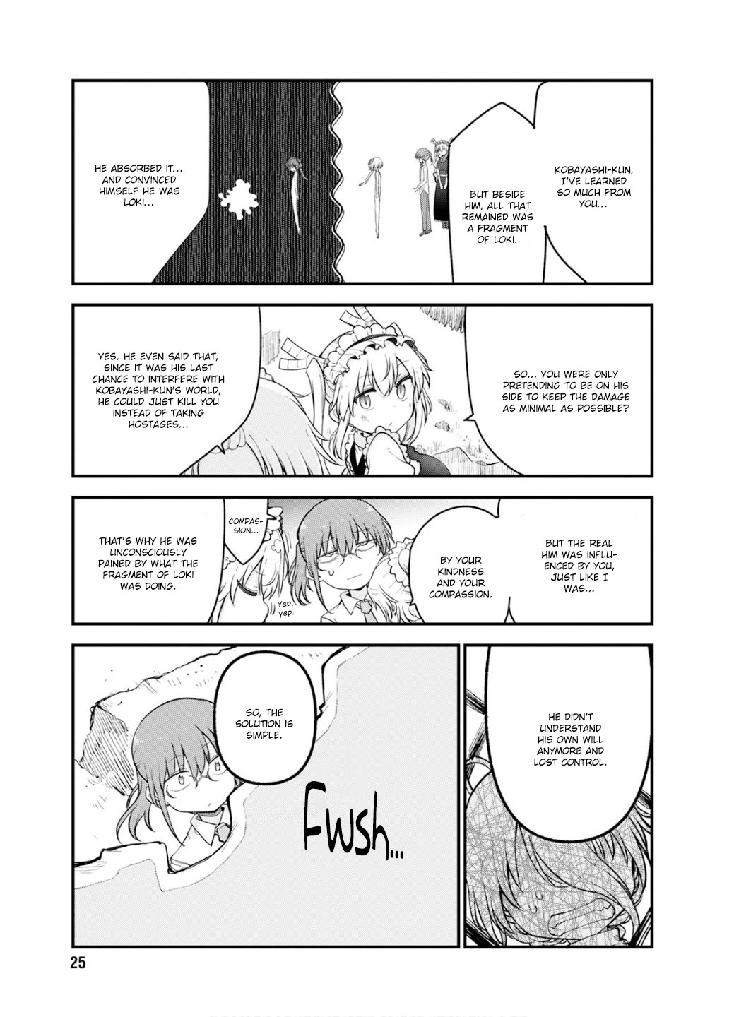 Kobayashi-san Chi no Maid Dragon chapter 150 page 14