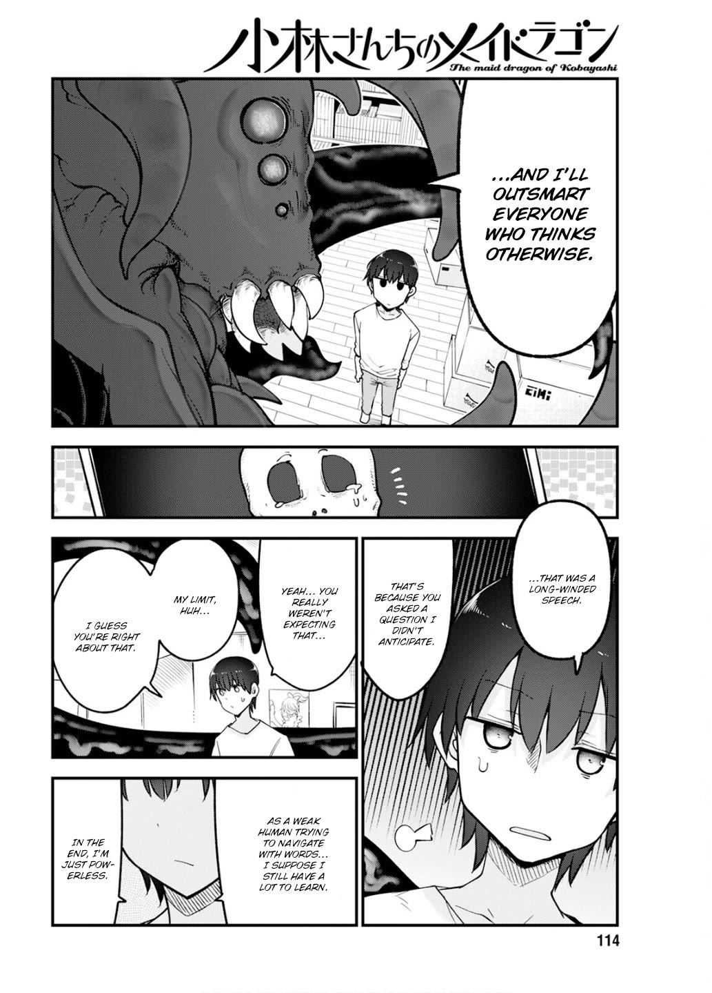 Kobayashi-san Chi no Maid Dragon chapter 152 page 8