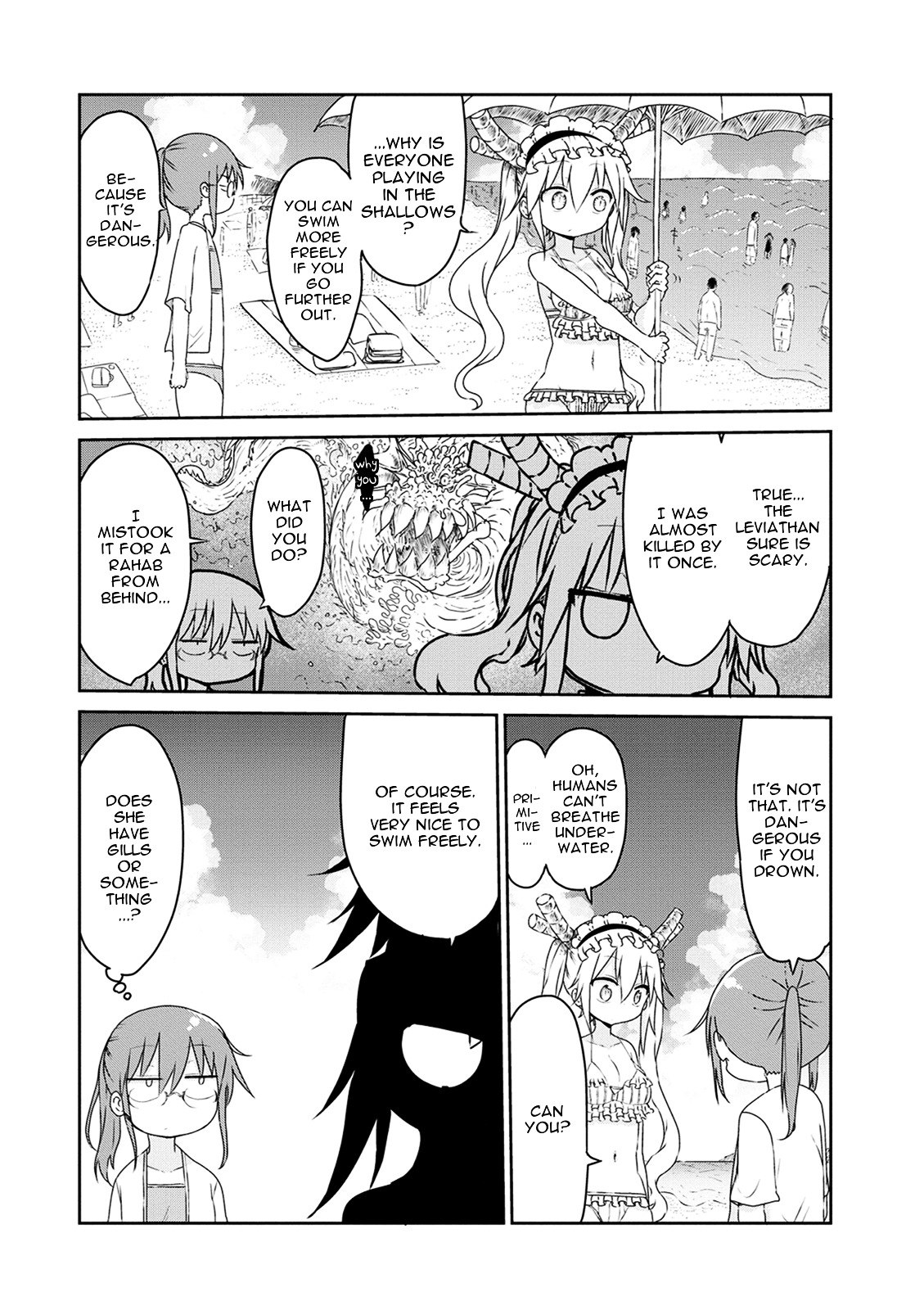 Kobayashi-san Chi no Maid Dragon chapter 16 page 4