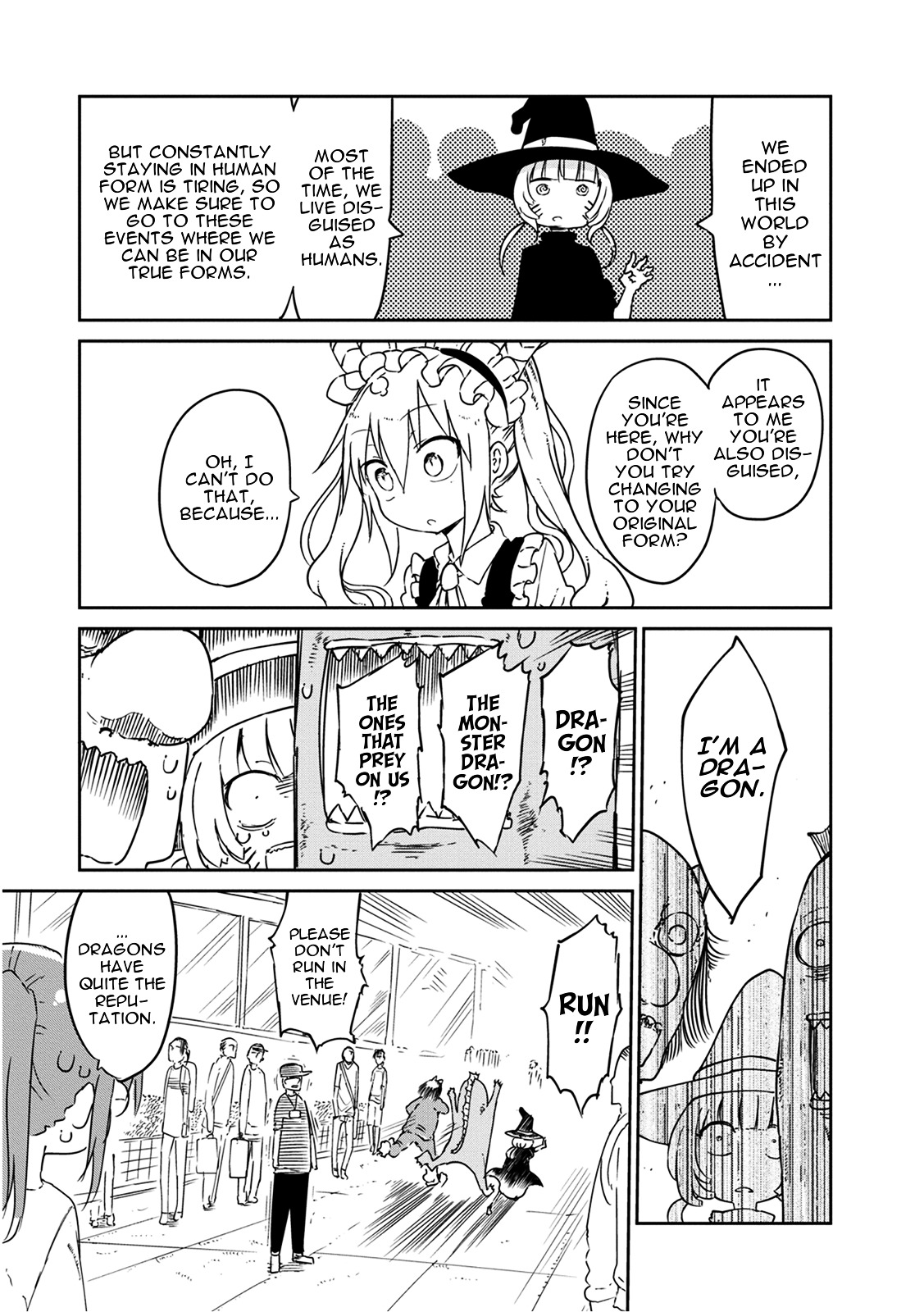 Kobayashi-san Chi no Maid Dragon chapter 17 page 8