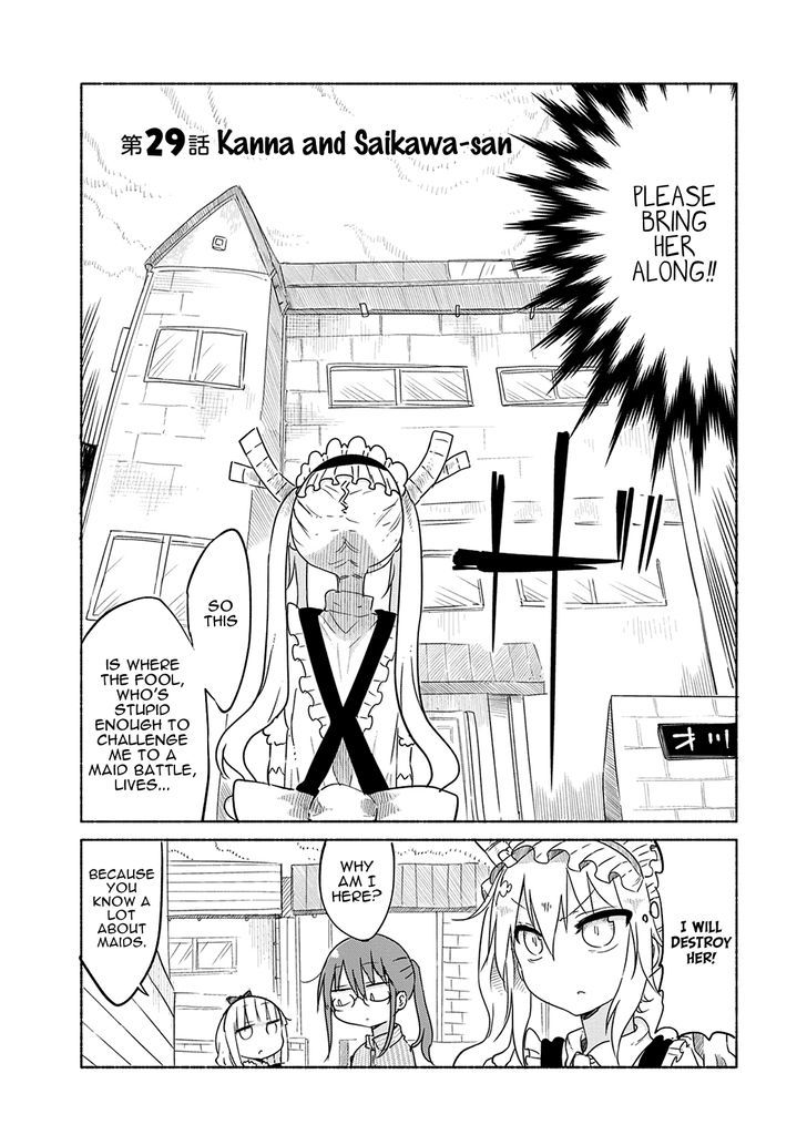 Kobayashi-san Chi no Maid Dragon chapter 187 page 3
