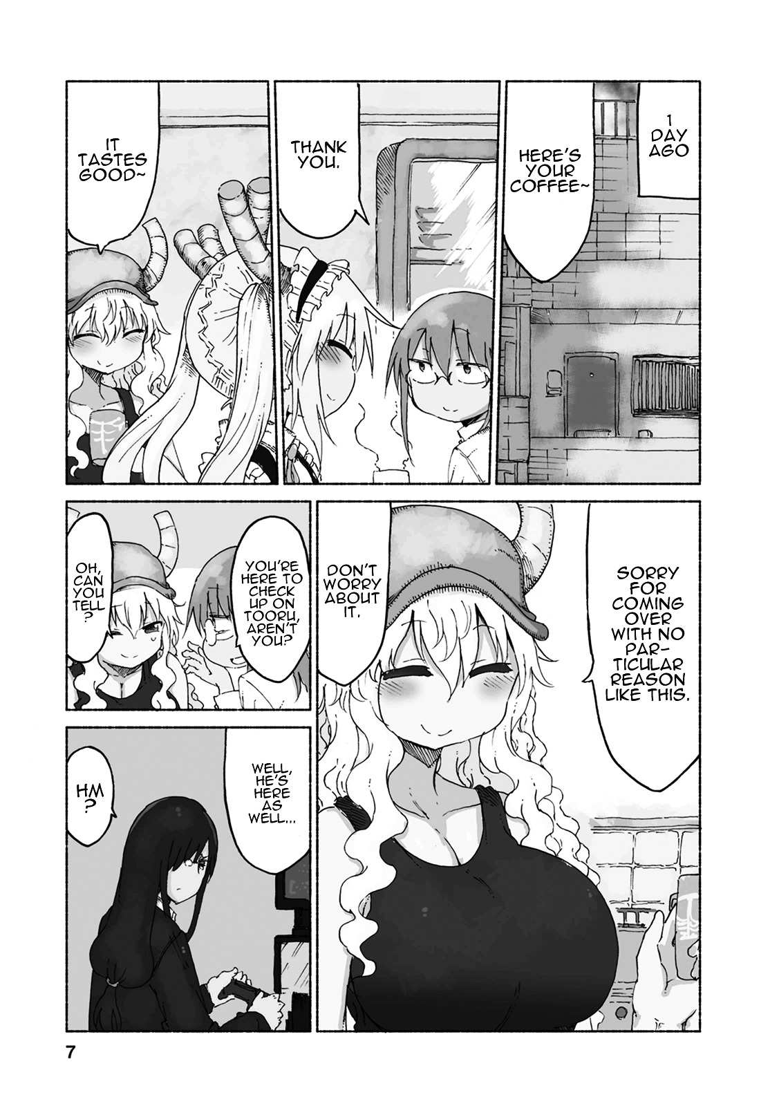 Kobayashi-san Chi no Maid Dragon chapter 21 page 6