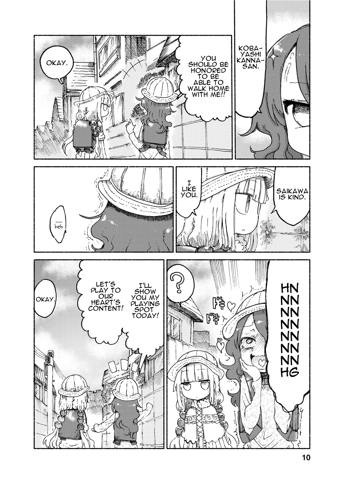 Kobayashi-san Chi no Maid Dragon chapter 21 page 9