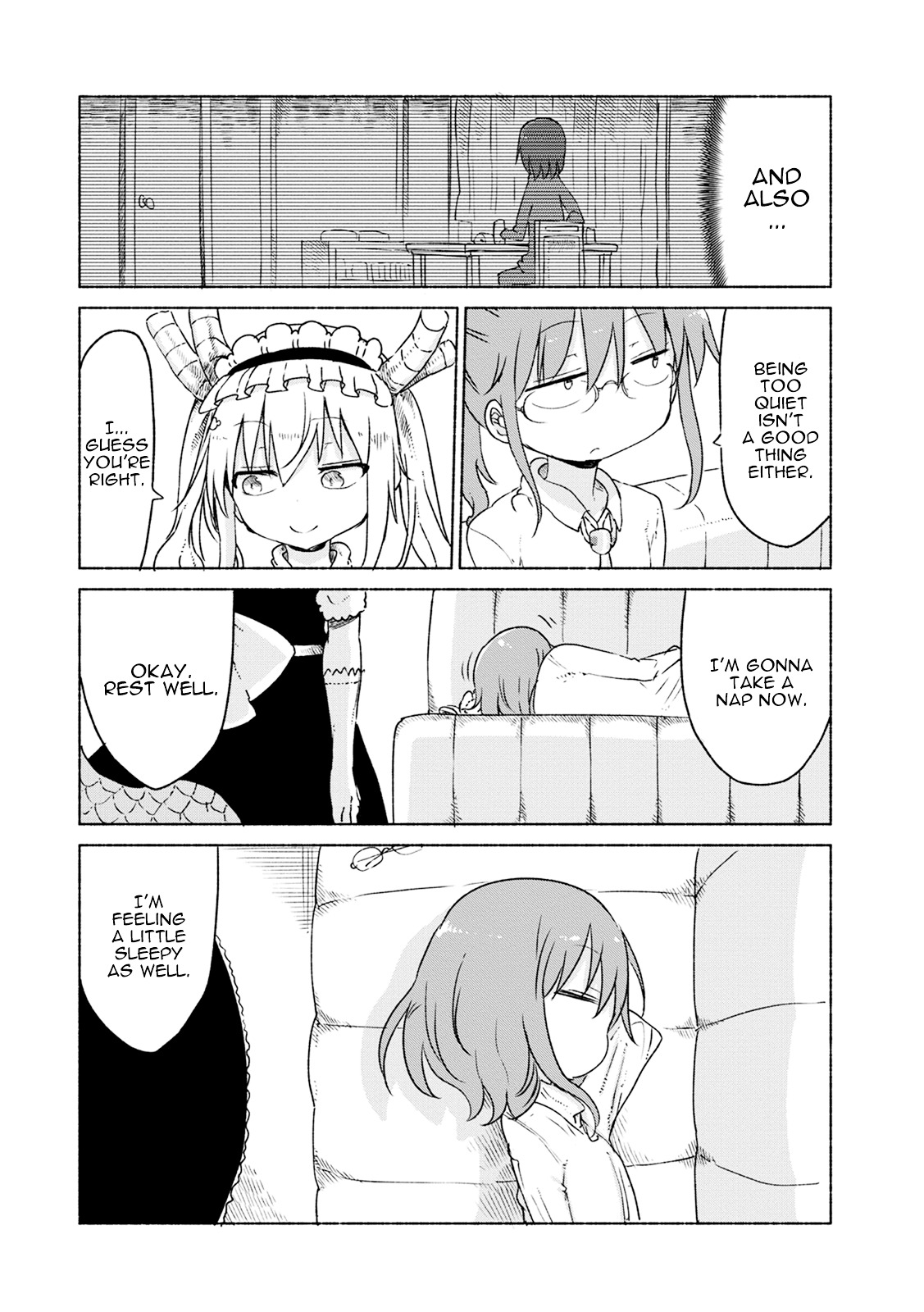 Kobayashi-san Chi no Maid Dragon chapter 22 page 12