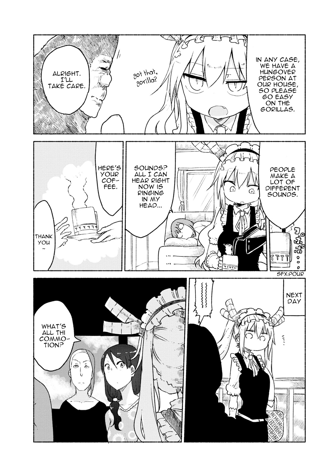 Kobayashi-san Chi no Maid Dragon chapter 22 page 9