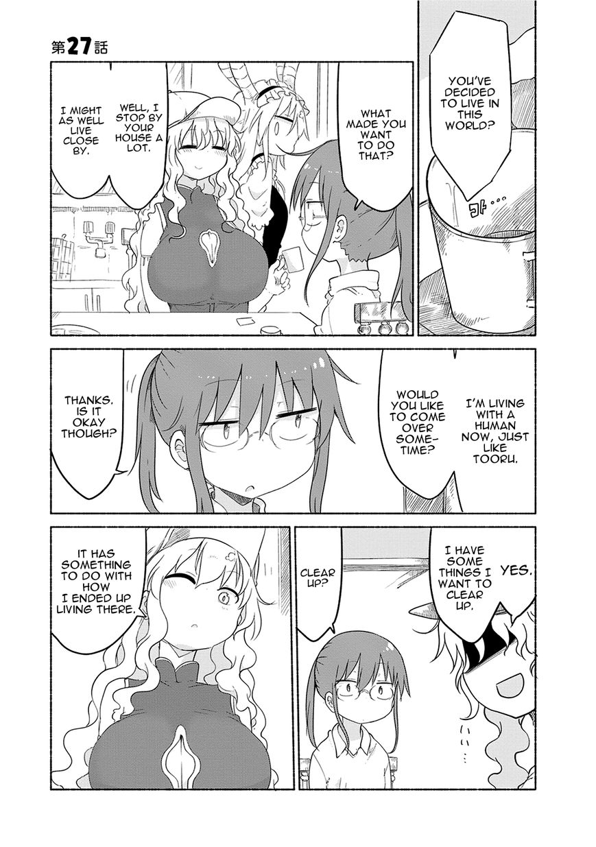 Kobayashi-san Chi no Maid Dragon chapter 27 page 2