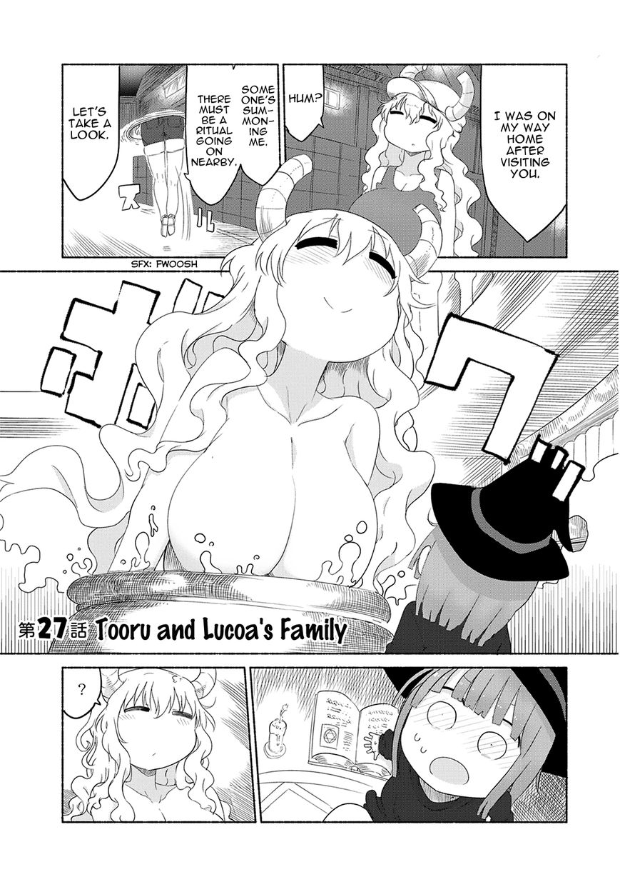 Kobayashi-san Chi no Maid Dragon chapter 27 page 3