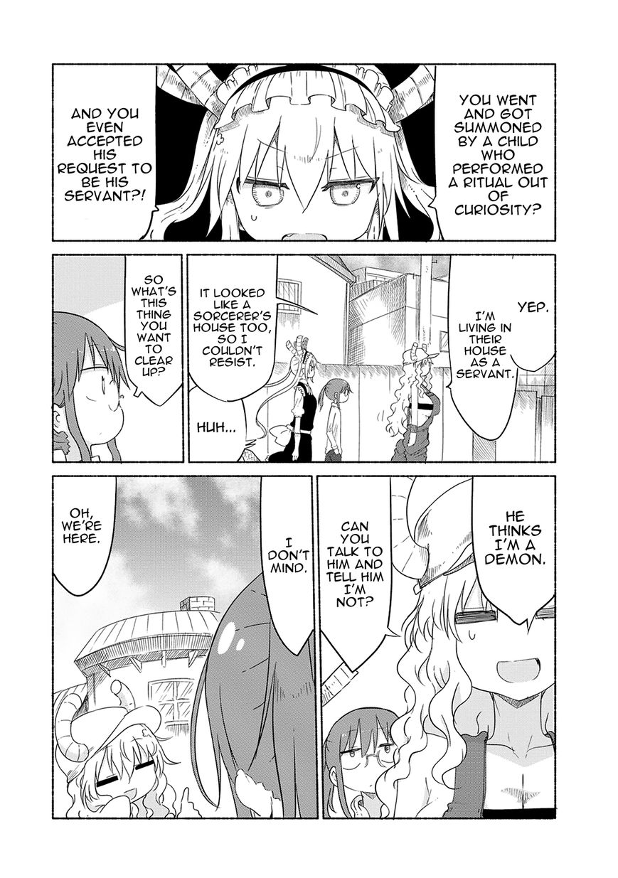 Kobayashi-san Chi no Maid Dragon chapter 27 page 4