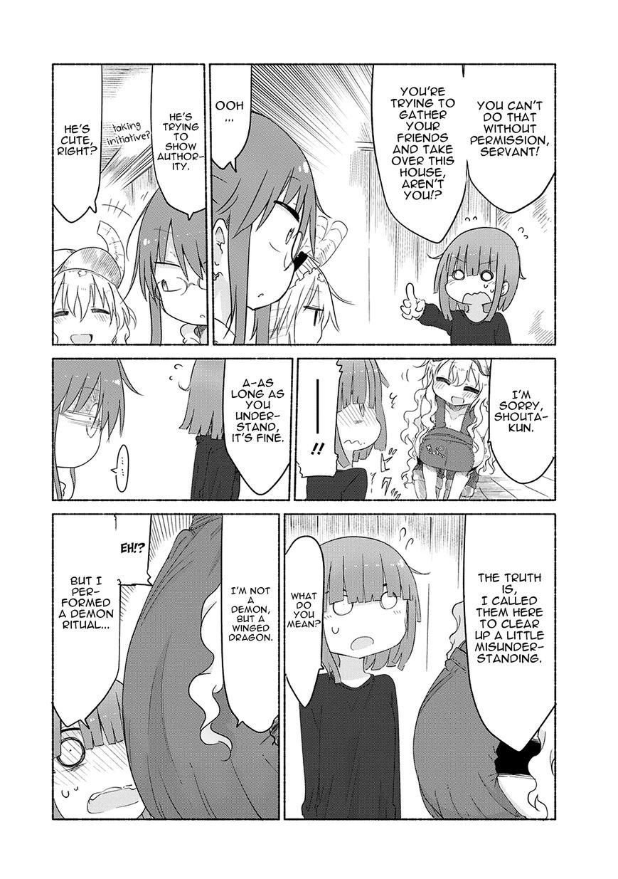 Kobayashi-san Chi no Maid Dragon chapter 27 page 8