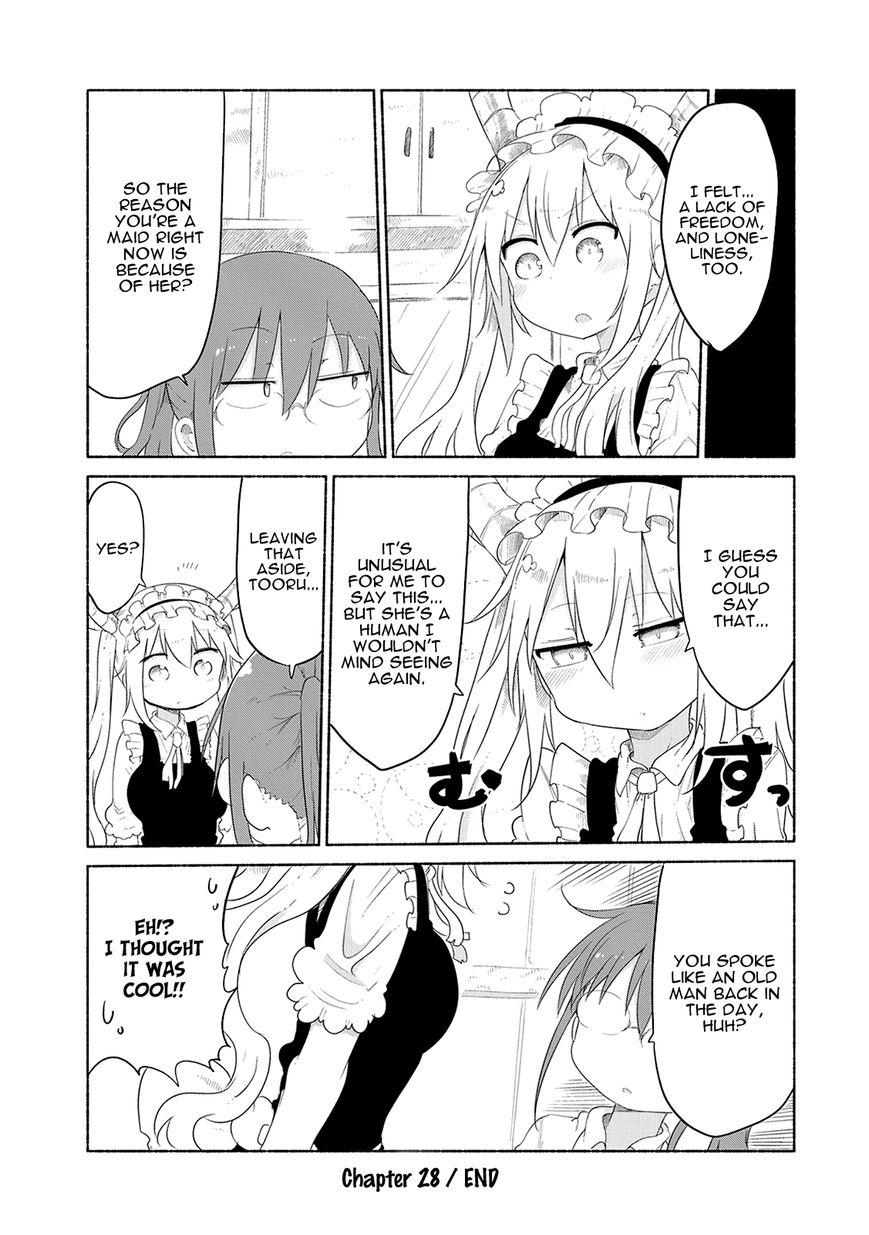 Kobayashi-san Chi no Maid Dragon chapter 28 page 13