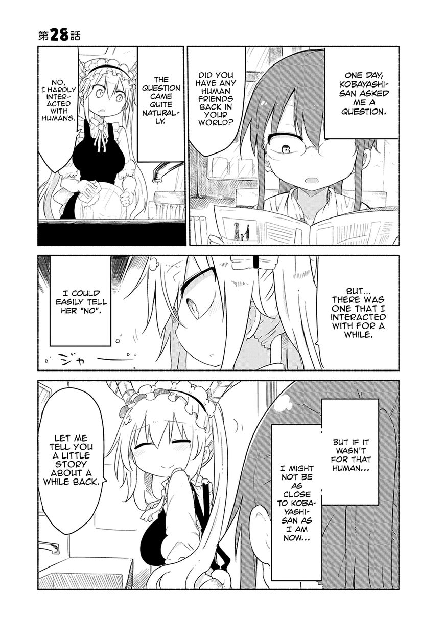 Kobayashi-san Chi no Maid Dragon chapter 28 page 2