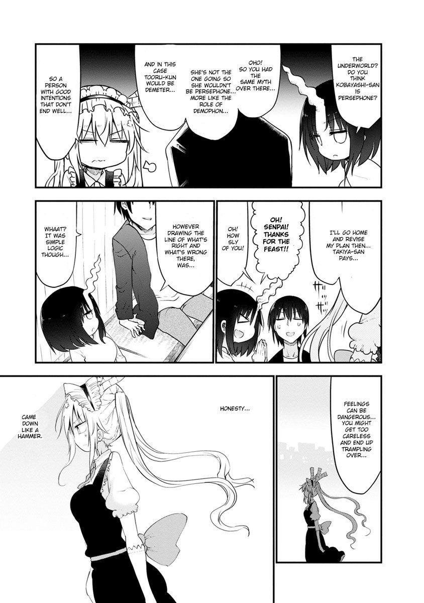 Kobayashi-san Chi no Maid Dragon chapter 49 page 12