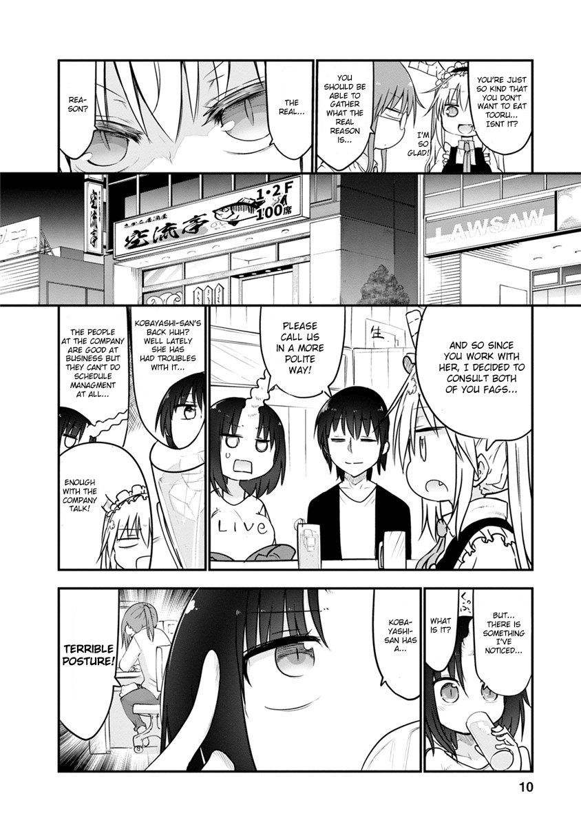 Kobayashi-san Chi no Maid Dragon chapter 49 page 9