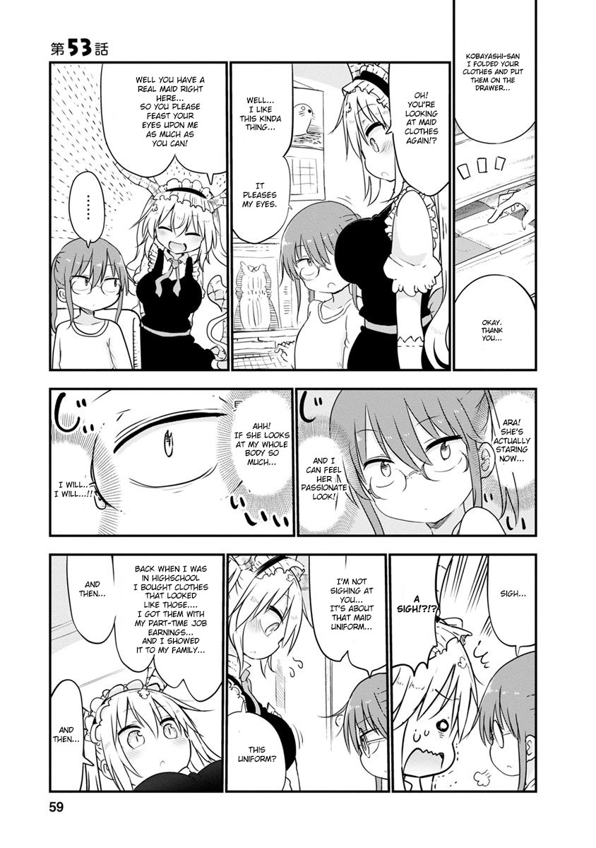 Kobayashi-san Chi no Maid Dragon chapter 53 page 1