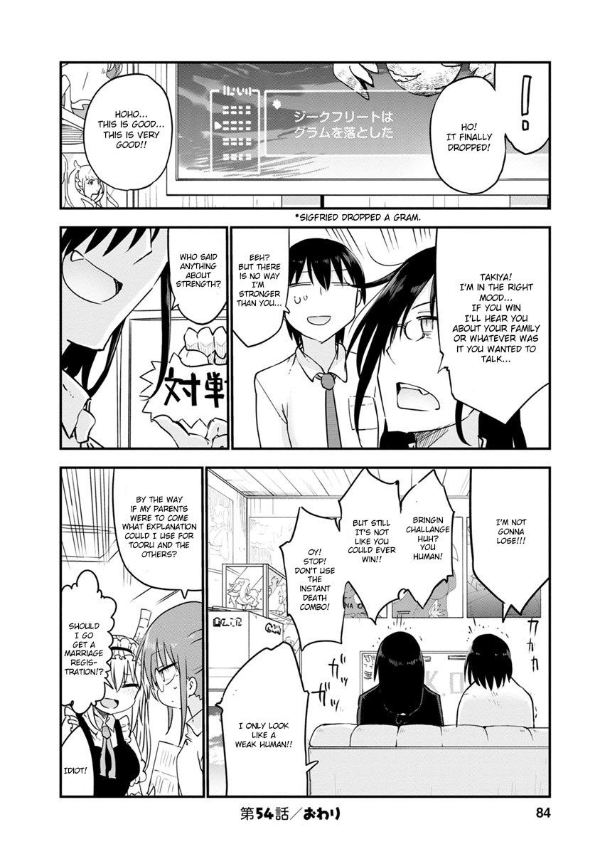 Kobayashi-san Chi no Maid Dragon chapter 54 page 12