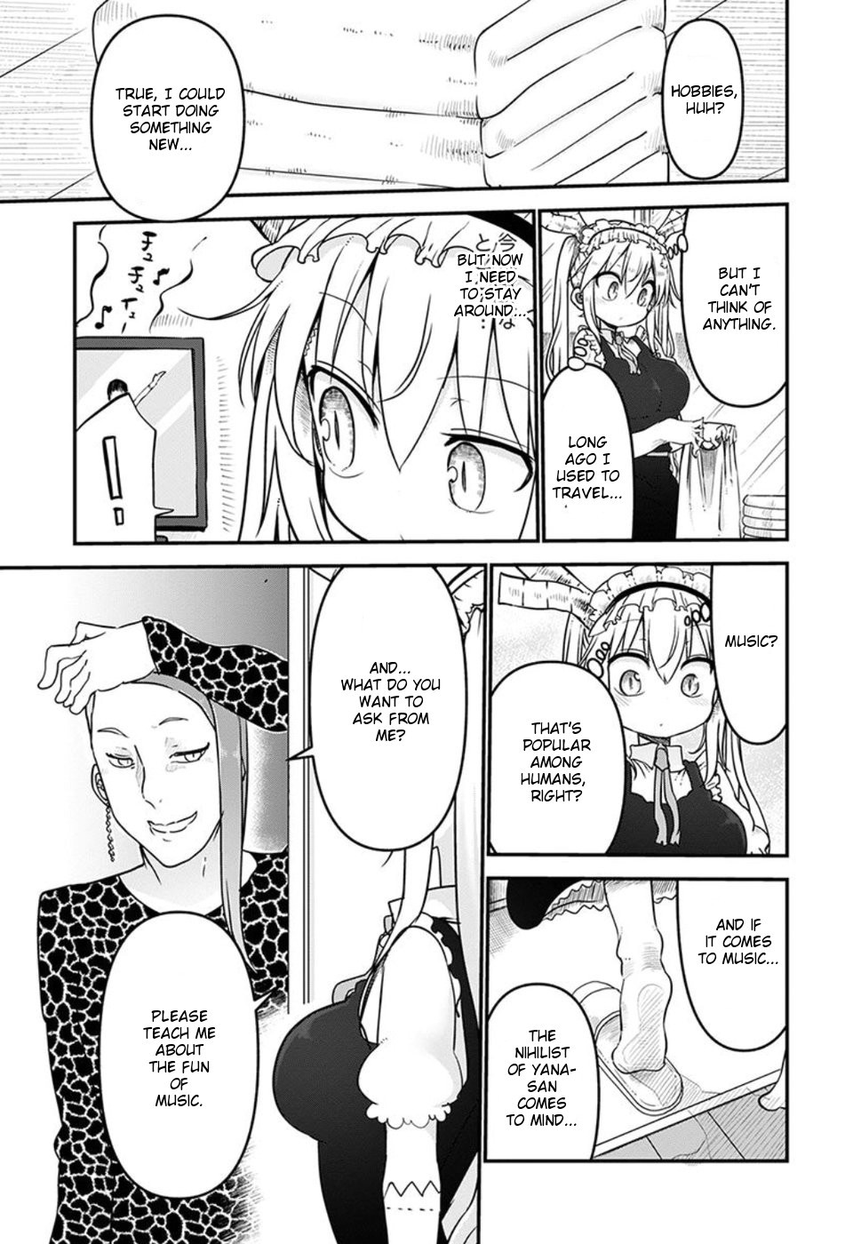 Kobayashi-san Chi no Maid Dragon chapter 60 page 3