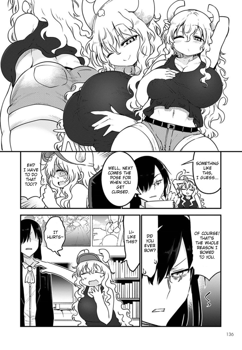 Kobayashi-san Chi no Maid Dragon chapter 61 page 8