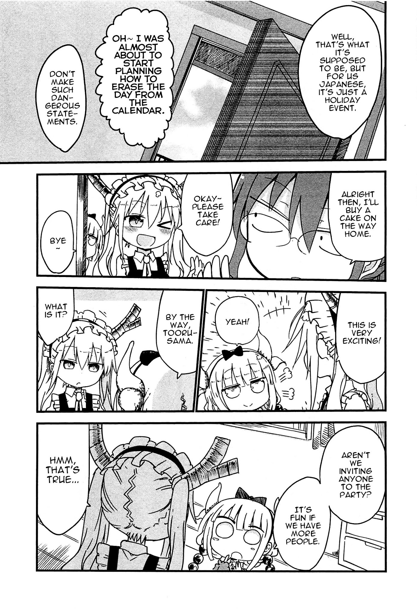 Kobayashi-san Chi no Maid Dragon chapter 8 page 3