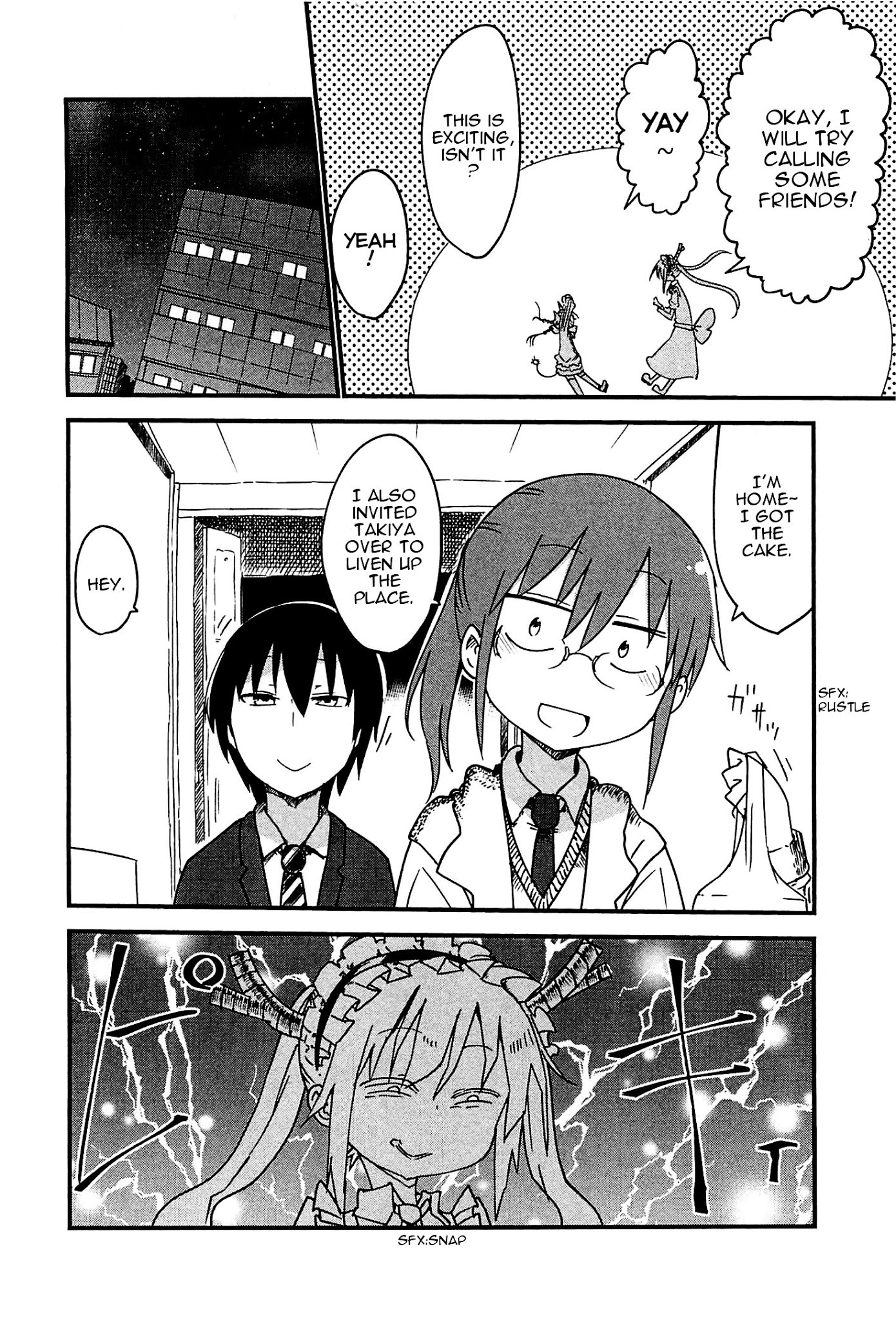 Kobayashi-san Chi no Maid Dragon chapter 8 page 4