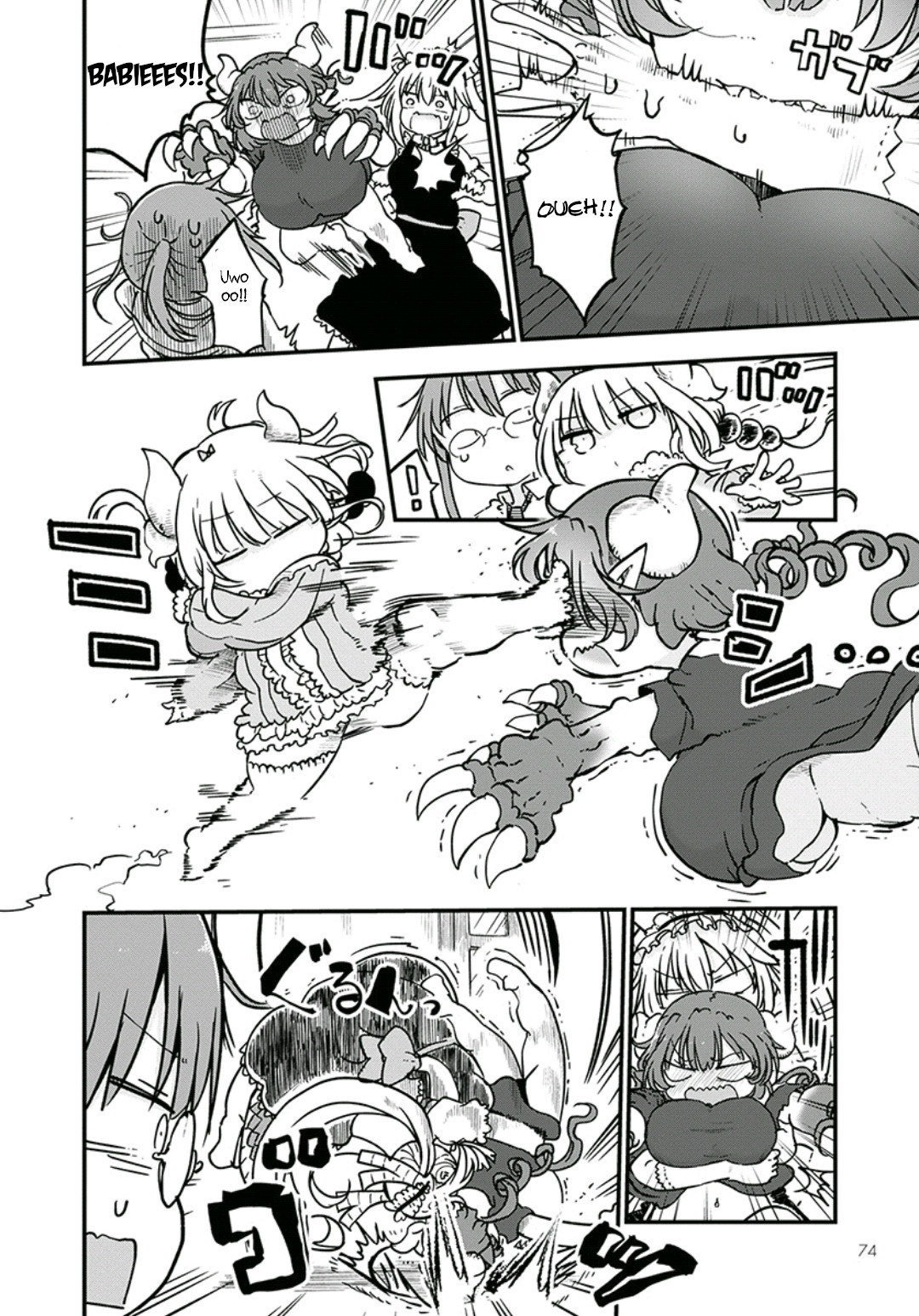 Kobayashi-san Chi no Maid Dragon chapter 81 page 4