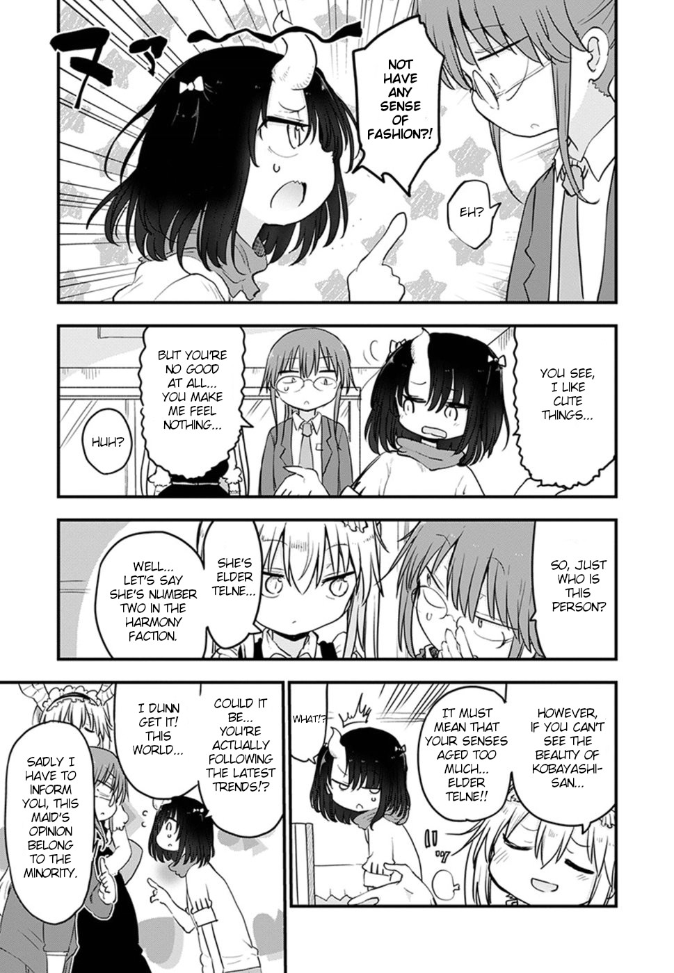 Kobayashi-san Chi no Maid Dragon chapter 84 page 8