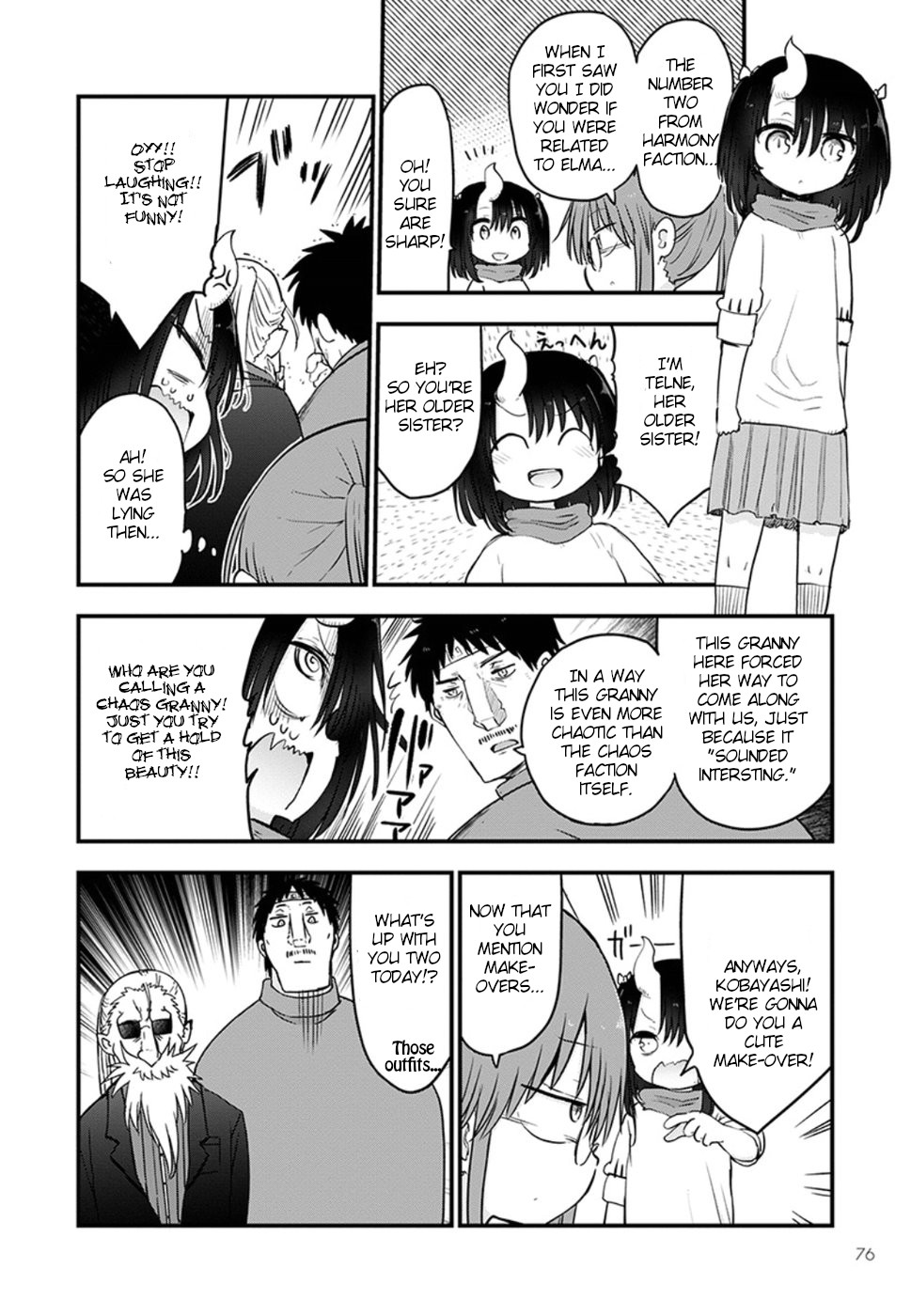 Kobayashi-san Chi no Maid Dragon chapter 84 page 9