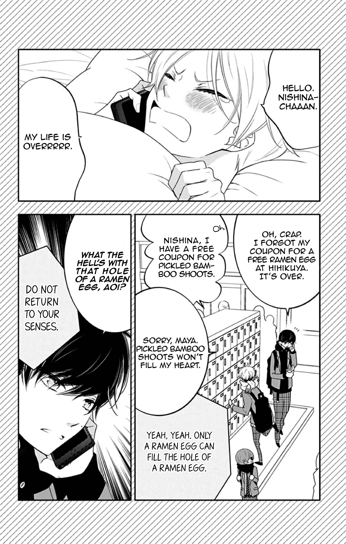 Koi ni Mudaguchi chapter 13 page 3