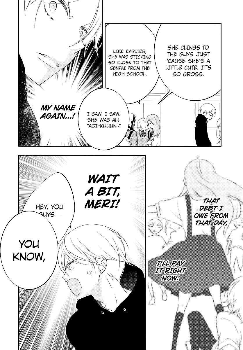 Koi ni Mudaguchi chapter 2 page 22