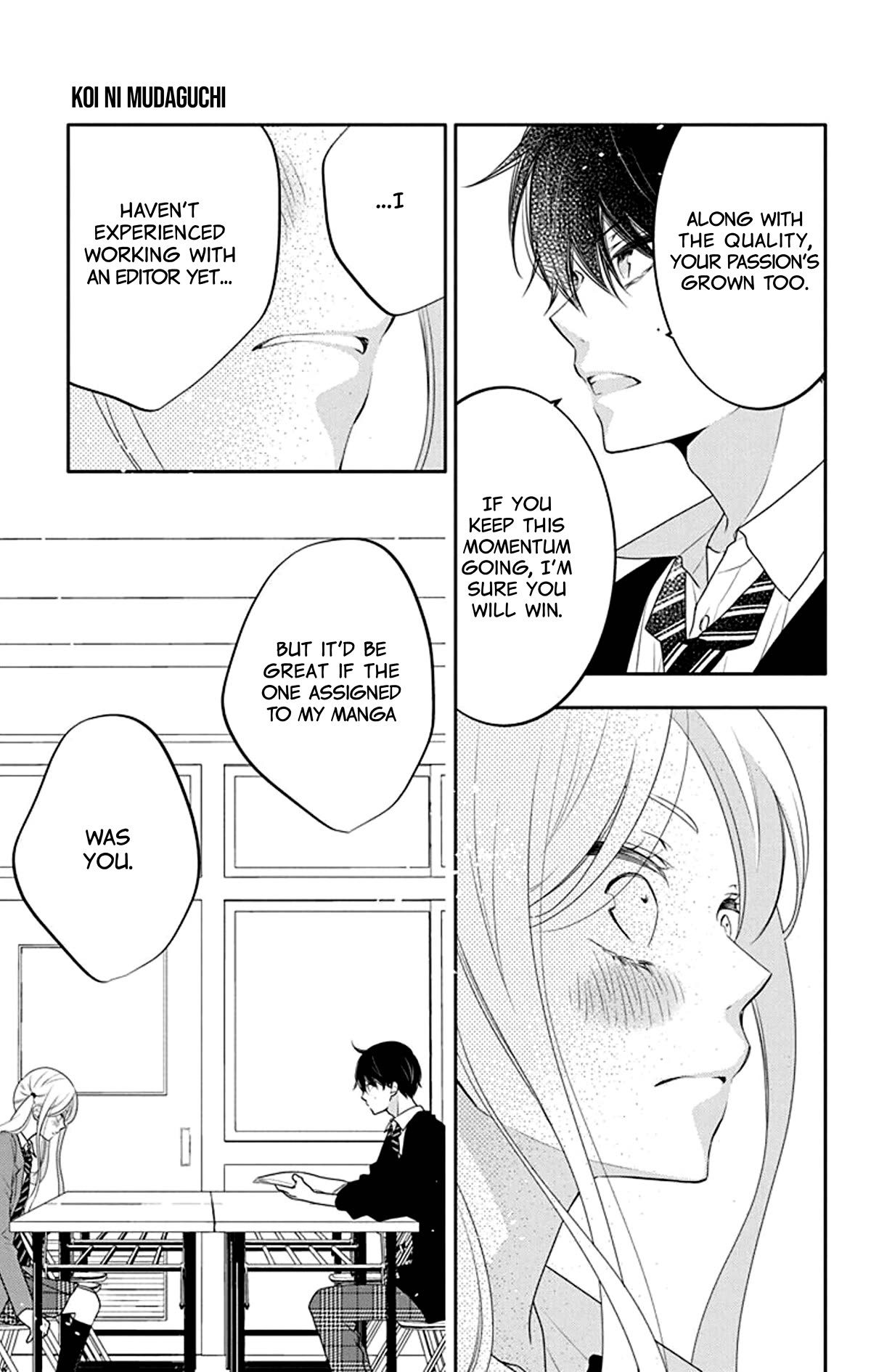 Koi ni Mudaguchi chapter 21 page 25