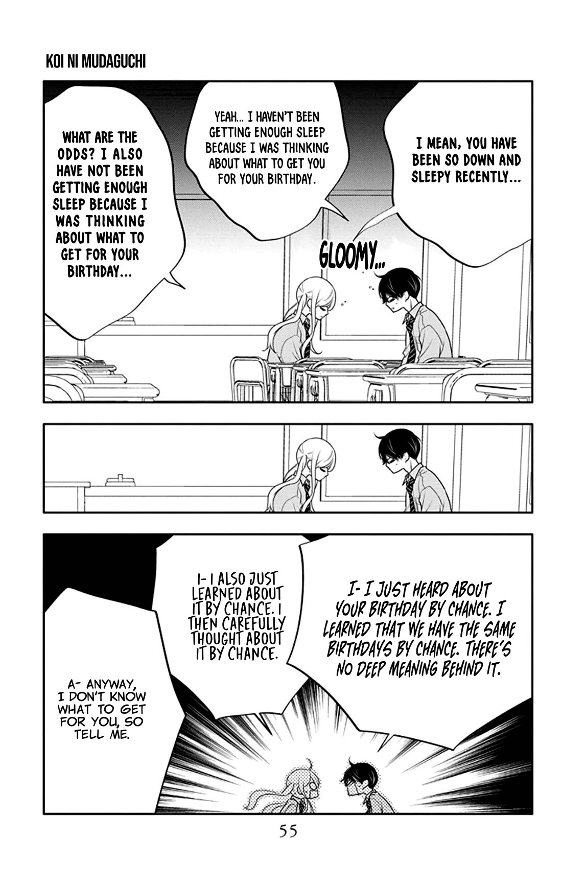 Koi ni Mudaguchi chapter 27 page 23