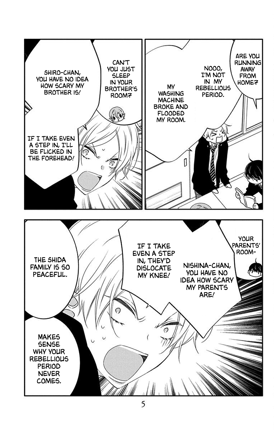 Koi ni Mudaguchi chapter 6 page 6