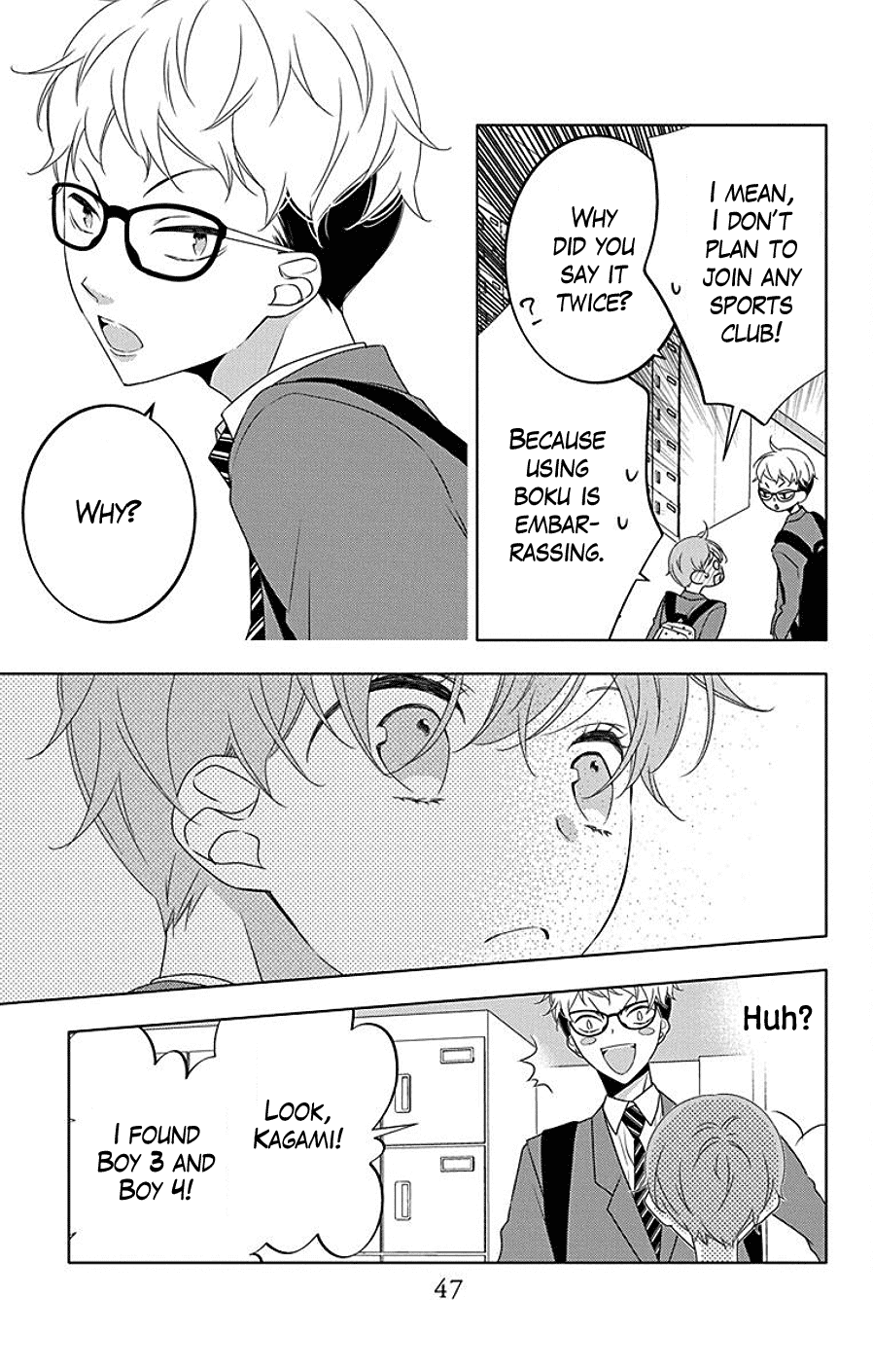 Koi ni Mudaguchi chapter 7 page 15