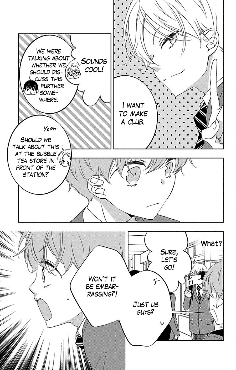 Koi ni Mudaguchi chapter 7 page 17